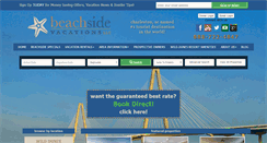 Desktop Screenshot of beachsidevacations.com